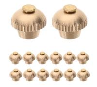 Angoily 50 Piezas Cierres de Pasador Metálicos Pulidos Broches con Tornillo para Insignias Alfileres y Manualidades DIY Sujetadores Versátiles para Pins de Solapa y Chapas