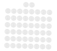 Angoily 50 Piezas Cojín del Asiento del Inodoro Tope Adhesivo para Puertas Protectores para Puertas De Armarios Almohadillas Insonorizantes Escenario De Uso Cocinas