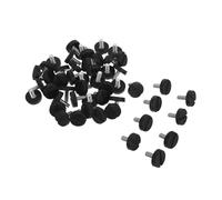 Angoily 50 Piezas De Patas De Tornillo para Patas De Silla Muebles Almohadillas para Aumentar La Altura De Sillas