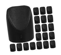 Angoily 50 Piezas Protectores para Patas de Sillas Plegables V Tapones Estabilizadores Resistentes de PP para Sillas Metálicas y Acolchadas Cubiertas Antideslizantes y No Marcadoras para