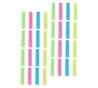 Angoily 50 piezas Unidades de Transparentes para Lápices Tapas Seguras y Reutilizables Extensores Prácticos para Estudiantes Uso Escolar y Oficina