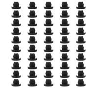 Angoily 50 Piezas Unidades Protectores de Patas para Muebles de Silicona Flexible Tapones Cónicos Anticolisión para Sillas y Mesas Resistentes al Calor Aptos para Interiores y Suelos