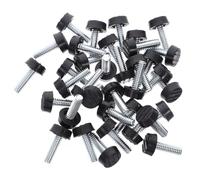 Angoily 50piezas Niveladores Ajustables para Muebles Rosca De Patas De Mesa Cuñas para Muebles Accesorios para Alfombrillas De Suelo