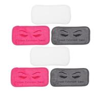 Angoily 6 Almohadillas para Extensiones de Pestañas la Frente Soporte y Cómodo para Injerto de Pestañas Colores Oscuro y Uso Profesional y Doméstico