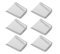 Angoily 6 Cucharas de Acero Inoxidable para Joyería, Pala Clasificadora de Cuentas Pequeñas, Herramienta para Recoger Perlas y Piedras Preciosas, Kit para Hacer Joyas y Accesorios