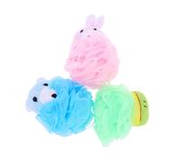 Angoily 6 Piezas esponja de baño infantil puf de esponja de ducha lufas esponjas bola de ducha soplo de malla tómate un baño Bola de baño toallita de ducha flor de baño