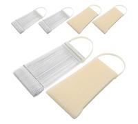 Angoily 6 Sets de Muestras para Uñas con Palitos de Exhibición en Abanico Plástico Transparente y Natural Tarjetas de Colores Reutilizables para Técnicos y Práctica de Arte de Uñas