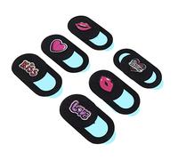 Angoily 6piezas Cobertura De Privacidad para Cámara Web De Portátiles y Tabletas Protector Deslizante para Cámara Web Protección De Privacidad y Bloqueo De Webcam para Uso Oficina o Hogar