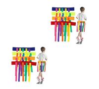 Angoily 8pcs Tail Catch Toy Belts, Kid Game Belts for , Sensory Training Props, Assorted Colors, 12.99 x 11.81