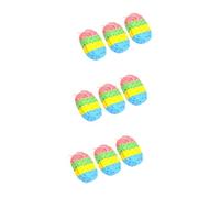 Angoily 9 Piezas Esponja De Lufa Esponja Marina Natural Fregadores De Esponjas Esponja De Ducha De Baño Depurador De Baño Para El Cuerpo Pinzas Cortadoras Esponja De Baño Oval