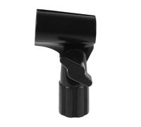 Angoily Abrazadera Ajustable para Micrófono de 17-25 Mm, Clip de Sujeción Metálico Adaptador de Tornillo 3/8, Soporte Estable para Entrevistas y Grabación en Estudio o Exterior