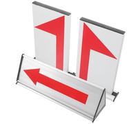 Angoily Accesorio de Competición de Baloncesto Tablero de Cambio y Flechas Indicadoras, Equipo Portátil para Registro Estadístico de Árbitros