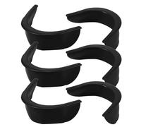 Angoily Accesorios para Mesa de Billar 6 Fundas de Plástico Resistente para Troneras, 3 Pulgadas, Repuestos de Bolsillo, Ideales para Juego de Billar Americano en Interiores