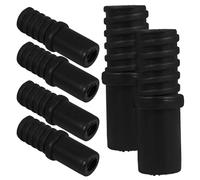 Angoily Adaptador Roscado Plástico 19 MM para Mango de Escoba y Fregona Juego 6 Piezas Accesorio para Varilla Metálica Compatible Limpieza de Suelos y Ventanas