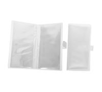 Angoily Álbum de Billetes de Avión Paquete de 2 con Cierre a Presión Y Rellenable Elegante Almacenamiento para Tus Recuerdos