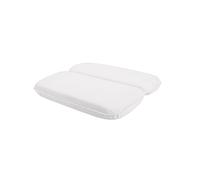 Angoily Almohada Bañera PU Cojín Antideslizante para SPA y Baño Soporte De Cuello y Cabeza Ventosas Relax Total Bañera
