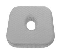 Angoily Almohada para el cuidado de las perforaciones de oreja: cojín de espuma viscoelástica con orificio para mayor comodidad al dormir de lado después de la cirugía.