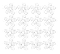 Angoily Almohadillas Nasales para Gafas Transparentes de Repuesto, 100 Pares de Plástico Duradero Antideslizante, Adecuadas para Monturas Enchufables y Uso Cotidiano