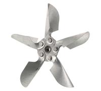 Angoily Aspa de Soplador Pequeño 220v con Eje 6mm para Horno y Caldera | Hierro Plata, Rueda Equilibrada Resistente al Calor, Baja Ruido y Montaje Fácil, Cocina y Sala de Caldera