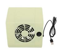 Angoily Aspiradora de Polvo para Uñas Eléctrica Portátil Mini Colector de Polvo con Filtro Extractor Silencioso para Manicura y Pedicura Adecuado para Mesa de Manicura Profesional