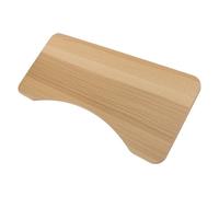 Angoily Bandeja Extensible para Escritorio 52X24 CM en Color Madera Natural Soporte de Abrazadera Doble Plataforma Ergonómica para Teclado y Ratón Extensión Práctica para Oficina en