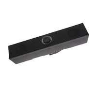 Angoily Barra de Sonido Portátil para Ordenador con Subwoofer Integrado Diseño Compacto para Escritorio Altavoces Duales con Graves Profundos y Conexión USB Estable