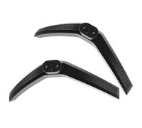 Angoily Bases para TV de 43 Pulgadas con Patas Antideslizantes Negras Soporte Elevador Estable con Tornillos para Reemplazo de Pies de Base de Televisión Adecuado para Uso Doméstico y