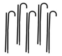Angoily Bastón Negro, Bastón de Mago, 5 Accesorios para Disfraz de Mago, de Utilería de 99 Cm para Cosplay, Halloween para Adultos, Actuación en El Escenario, Damas Mayores, Teatro para Adultos