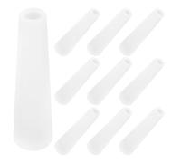 Angoily Bobinas para Máquina de Coser 10 Conos Plásticos Cónicos Ángulo de 3°30 para Devanadores y Proyectos de Costura en Entornos Profesionales