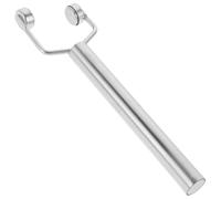 Angoily Bolígrafo Magnético Doble Cabeza para Esmalte en Gel Efecto Ojo de Gato, Acero Inoxidable 15X4 CM, Diseño Grueso y Cilíndrico, Uso Multifuncional para Salón de Uñas