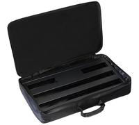 Angoily Bolsa de Almacenamiento Color Negro para Efectos de Audio Diseño de Asa, Portátil, de Tela Oxford para Uso en Presentaciones y Exteriores