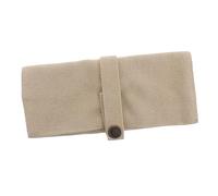 Angoily Bolsa De Almacenamiento Para Correas De Reloj y Lápices Contenedor Portátil De Diseño Compacto y Durable Beige