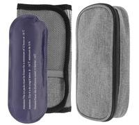 Angoily Bolsa de Insulina Aislada de Poliéster Ligera para Viaje Protección de Medicamentos Adecuado para Pacientes Diabéticos en Emergencias y Trayectos
