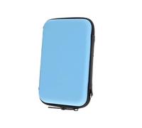 Angoily Bolsa Organizadora Electrónica Portátil con Divisores Ajustables y Bolsillo para Viaje y Hogar Color Azul