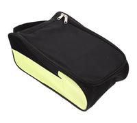 Angoily Bolsa para Zapatos de Golf Transpirable de Poliéster, Cremallera y Diseño Lateral de Tres Paneles, Ligera y Portátil para Hombre, Adecuado para Viaje y Almacenamiento Deportivo