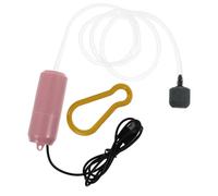 Angoily Bomba de Aire para Acuario Pequeña USB Mini Oxigenador para Pecera Rosa Herramienta de Oxigenación Portátil Ahorro de Energía Calor para Peces y Plantas Color Color Aleatorio