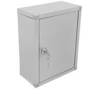 Angoily Buzón de Sugerencias Acero Inoxidable 27x21x11 Cm Cerradura, Caja de Recogida de Cartas Segura para Oficina y Sala de Reuniones, Contenedor Público sin Ranura, Almacenamiento