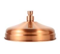 Angoily Cabeza de Ducha de Cobre de Alta Presión Cabeza de Ducha de Lluvia Vintage Retro Rociador de Ducha Baño Lluvia Rociador Boquilla Reemplazo para Baño de Una Sola Cabeza