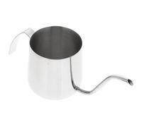 Angoily Cafetera en Acero Inoxidable 304 de Goteo Manual de 250 Ml con Mango en Forma de L y Escala, Adecuada para Preparar Café en Hogar y Uso Doméstico