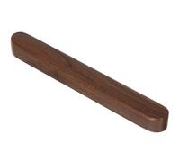 Angoily Caja de Almacenamiento para Palillos y Cubiertos de Madera de Nogal Negro, Soporte Portátil y Conveniente para Trabajadores y Estudiantes