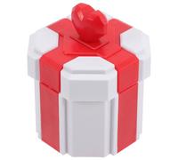 Angoily Caja de Obsequio para Dulces y Galletas Corazón Blanca Multifuncional, Contenedor Plástico para Fiesta, Bolsa de Almacenamiento Decorativa para Festividades y Uso Diario