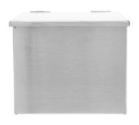 Angoily Caja de protección para punto de observación: cubierta eléctrica de acero inoxidable resistente a la intemperie con apertura de 70 mm - Caja eléctrica de montaje en superficie