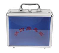 Angoily Caja Fuerte Aluminio Caja de Herramientas electrónico incombustible Cajas maletín de estación de Trabajo portátil maletin metalico Maleta maletín Duro Acrílico Silver
