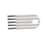 Angoily Cepillo de Limpieza para Ranuras de Tapas de Tazas Blanco, Herramienta Detallada de Cocina Compacta, Limpiador de Huecos Domésticos para Botellas y Biberones