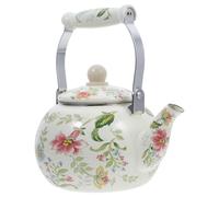 Angoily Cerámica Esmaltada Con Flores Tetera Con Colador Para La Cocina 2 L Tetera Esmaltada De Porcelana