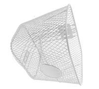 Angoily Cesta Delantera para Bicicleta de Malla Metálica, Cesta Extraíble para Carga Frontal, Accesorios para Bicicleta Eléctrica y Urbana, Adecuado para Escuela, Compras y Viajes