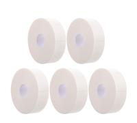 Angoily Cinta Adhesiva para Pestañas Espuma de Color Claro, 5 Rollos Cortables y Amigables la Piel para Uso Individual y Profesional en Extensiones de Pestañas
