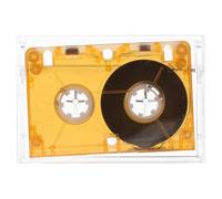 Angoily Cinta de Casete Virgen Naranja 40-60 Minutos Grabación Cinta de Audio Grabable para Mini Grabadora Compatible Mensajes de Voz E Entrevistas de Música en Blanco Versátil