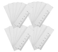 Angoily Cinta Métrica Para Cabeza De Ñiño y Medida Corporal, Regla De Medición De Papel 1 Metro, Medición Bidireccional Fácil, 100 Unidades, Uso Hospitalario y Manualidades