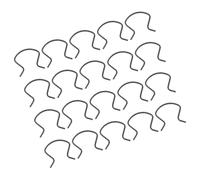Angoily Clips metálicos para manivela manual de ventana de coche 20 unidades con abrazaderas para ajuste de regulador de puerta automotriz